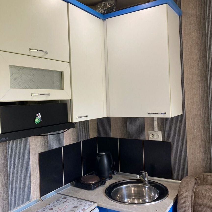 Студия, 13 м², 1/9 этаж