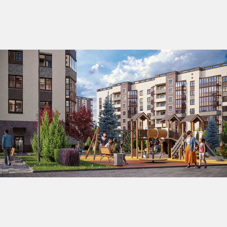 1-комн., 37.3 м², 2/7 этаж