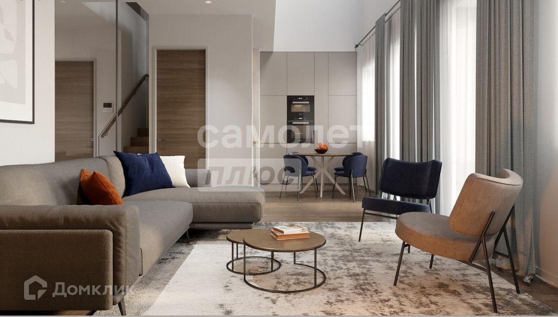 4-комн., 137 м², 6/6 этаж