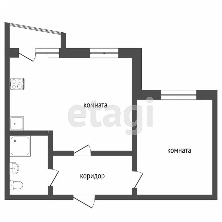 1-комн., 62 м², 6/10 этаж