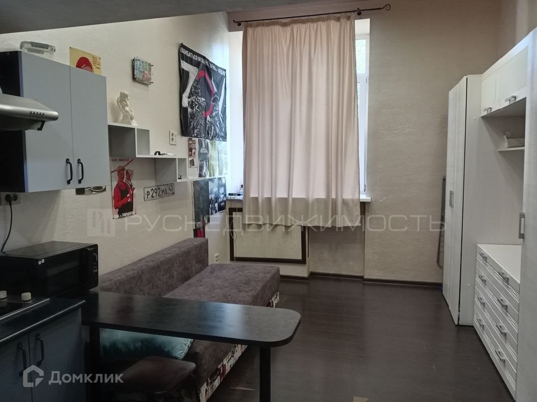 Студия, 16.7 м², 1/5 этаж