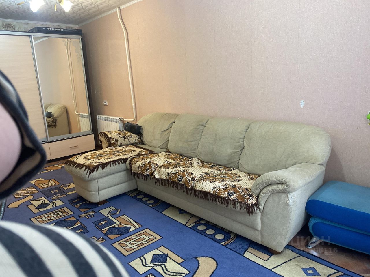 Комната в 2-комн. квартире, 18 м2, 3/5 этаж