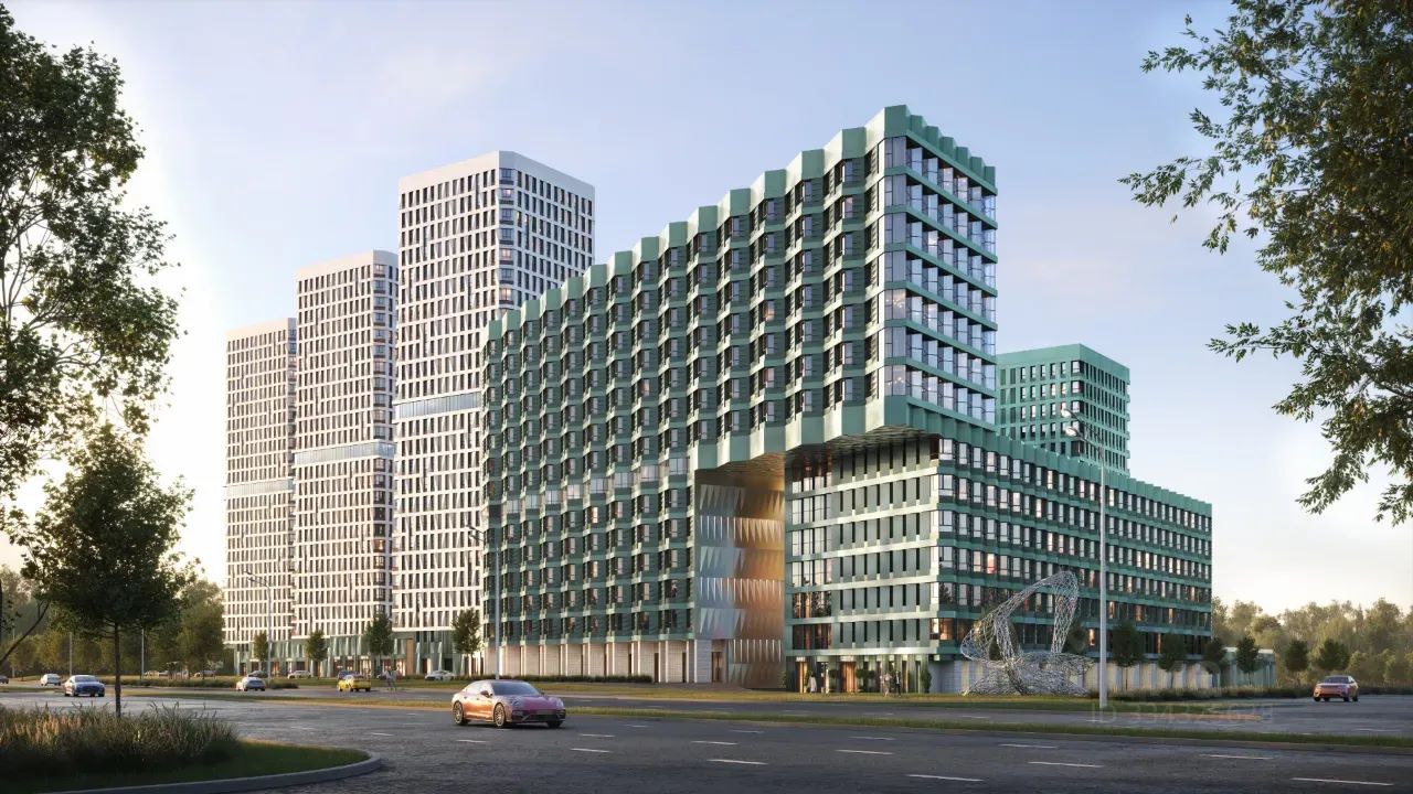 3-комн. квартира, 75.9 м2, 23/25 этаж