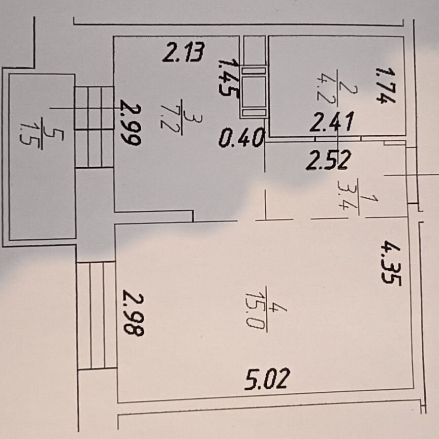 Студия, 29.8 м², 5/17 этаж
