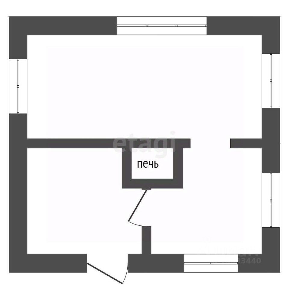 Дом, 24 м², 4.34 сотки