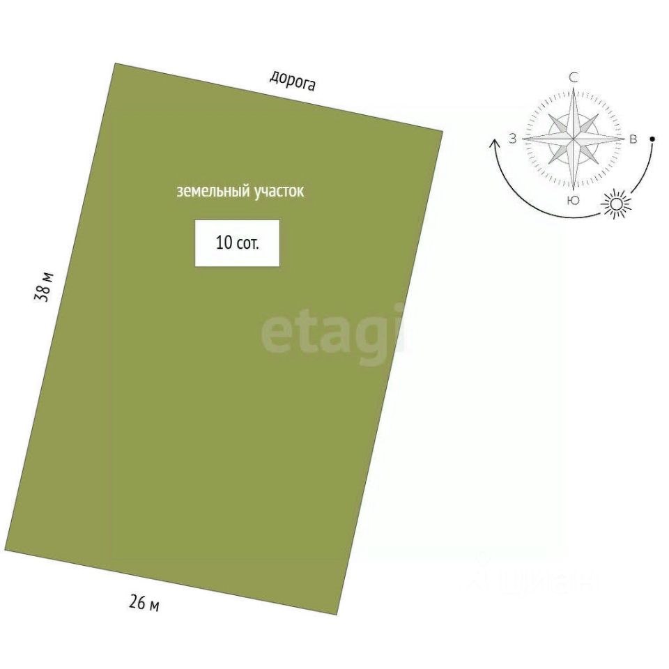 Продам участок земли, 10 соток