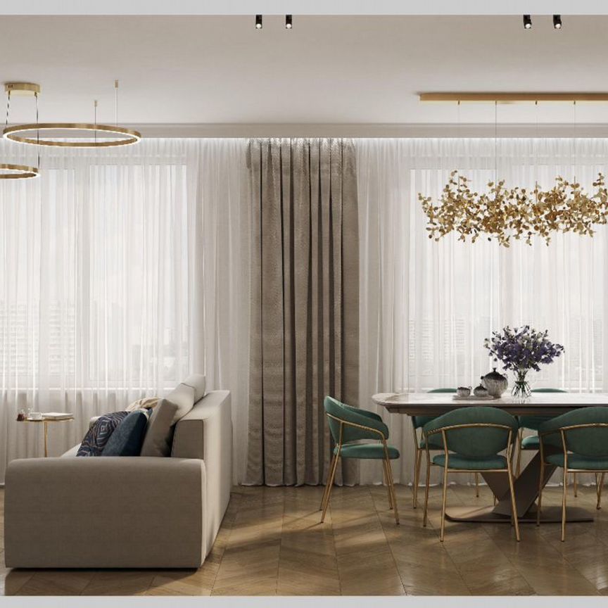 3-комн., 94.6 м², 6/18 этаж