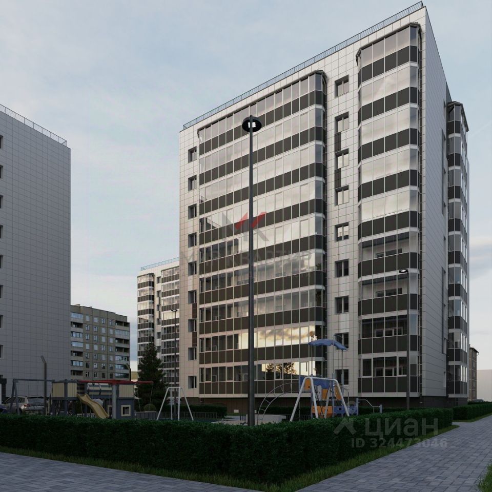 2-комн., 52.33 м², 3/9 этаж