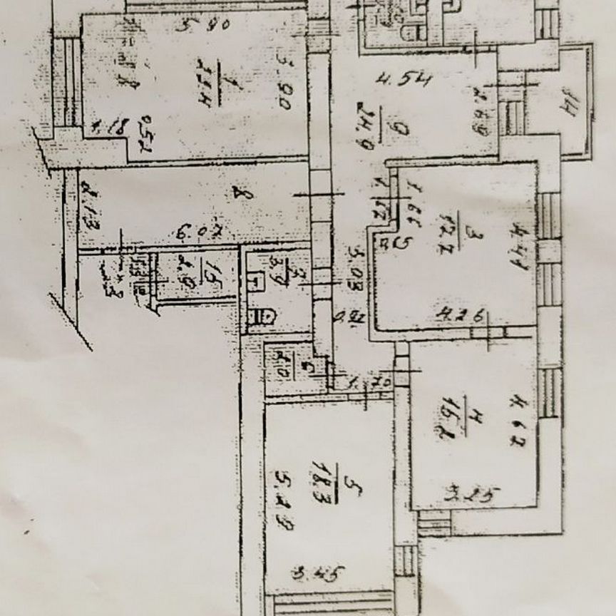 5-комн., 153 м², 6/9 этаж