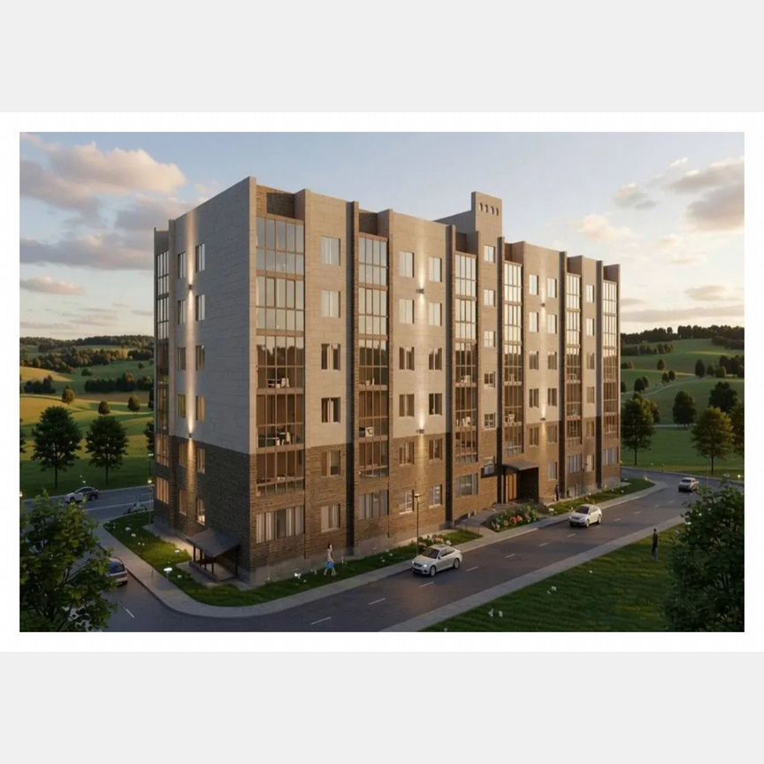 3-комн. квартира, 71.4 м2, 3/7 этаж