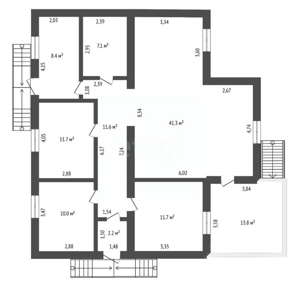 Дом, 129 м², 13.5 соток