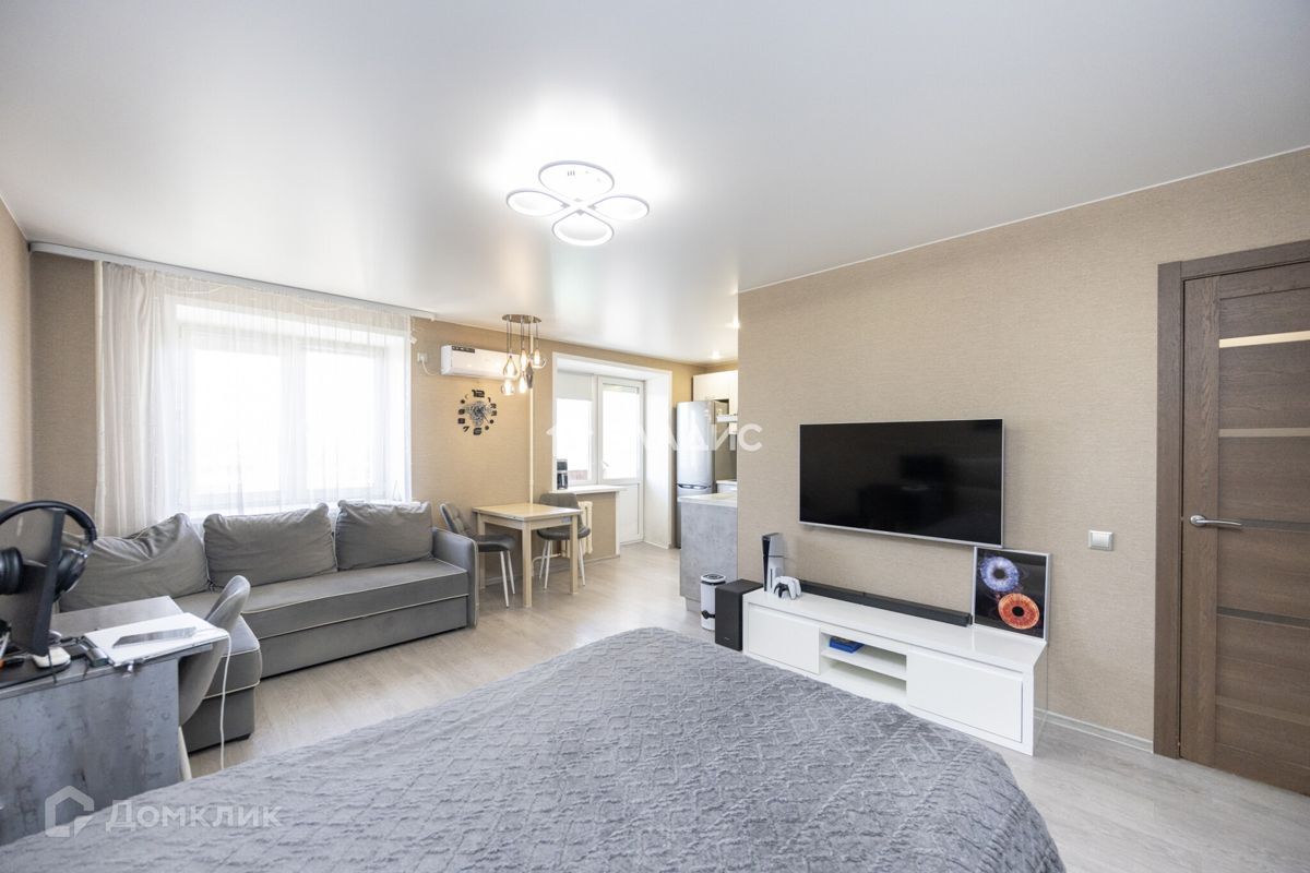 Студия, 33.3 м², 8/9 этаж