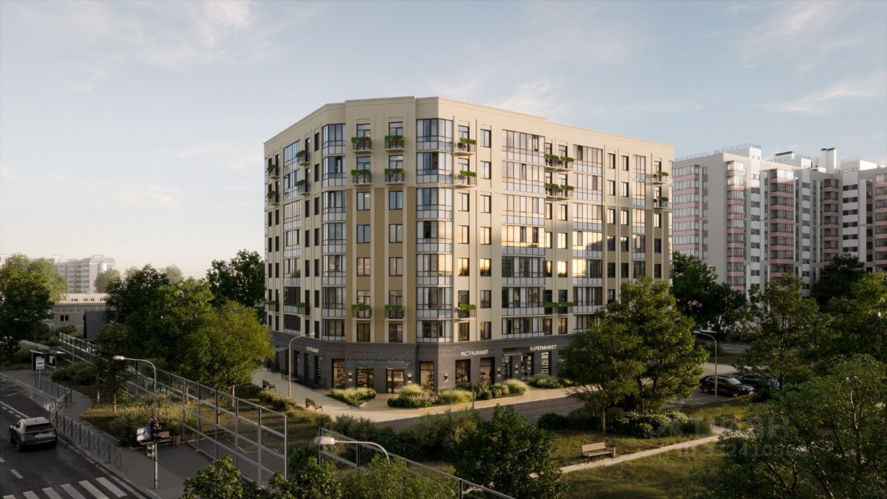 2-комн. квартира, 60.1 м2, 5/8 этаж