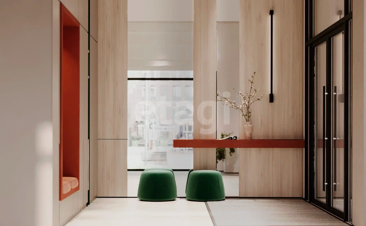 1-комн. квартира, 44 м2, 3/33 этаж