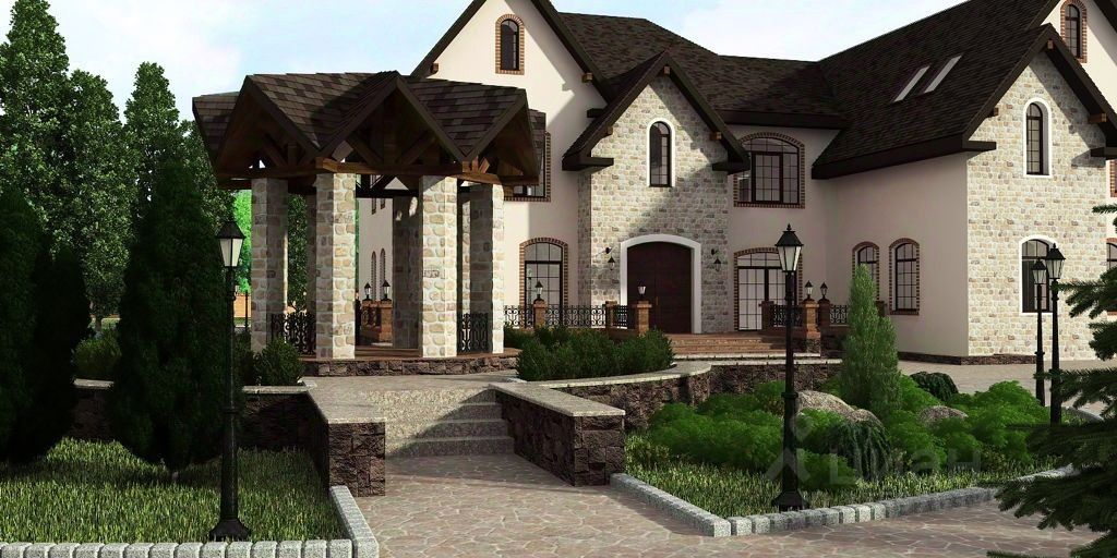 2-этажный коттедж, 600 м², 50 соток