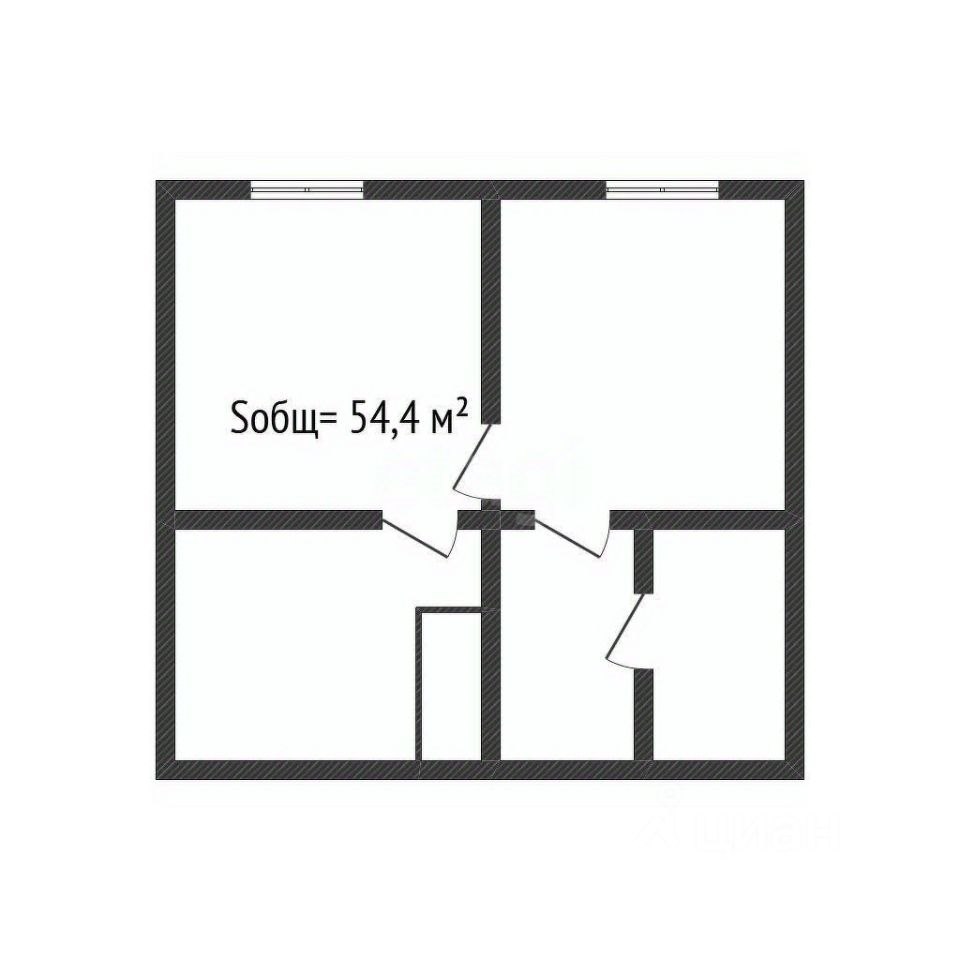 Дом, 54 м², 6 соток