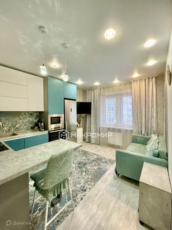 3-комн., 61.6 м², 2/16 этаж