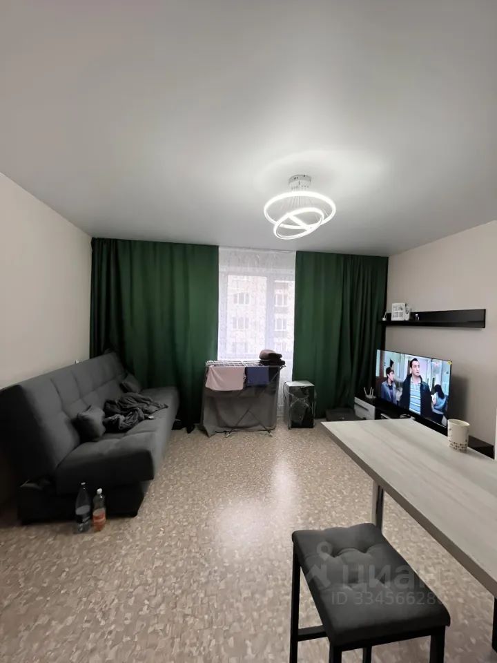 Студия, 30 м2, 3/5 этаж