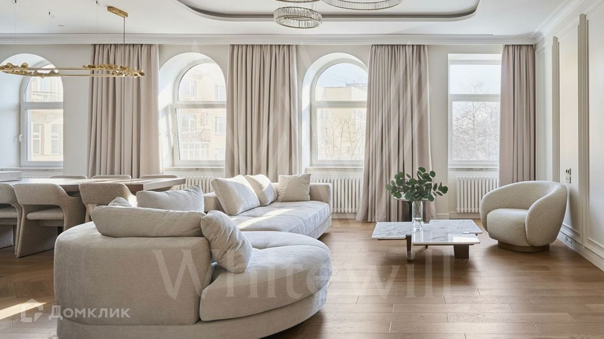 4-комн., 190 м², 4/6 этаж