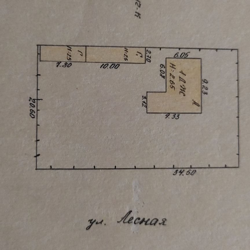  дом, 54.5 м², 10 соток