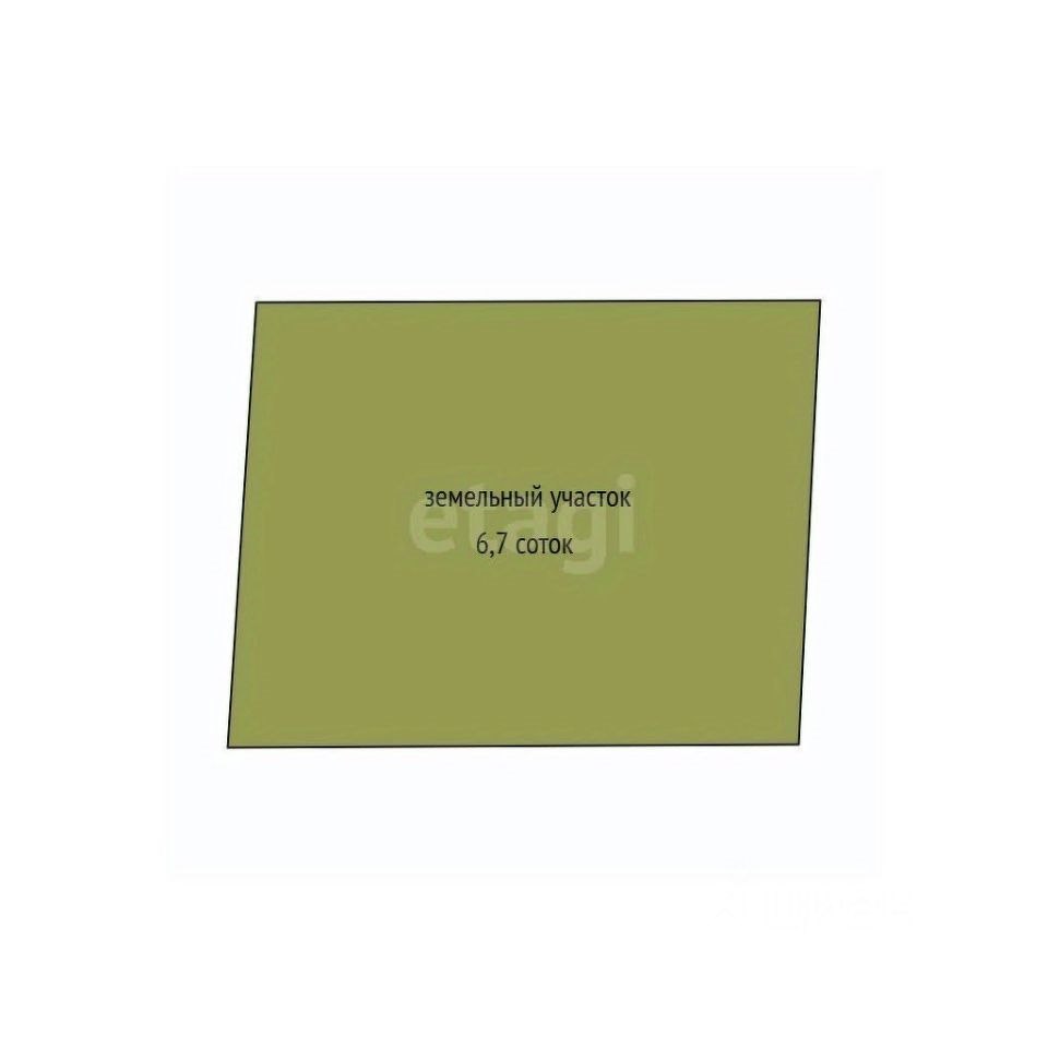 Продажа участка, 6.7 соток