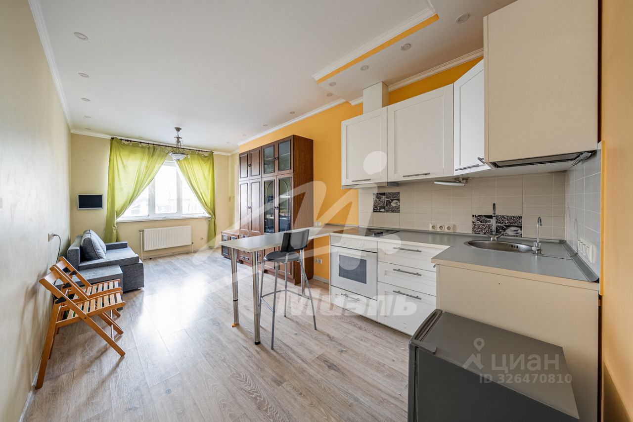 Студия, 26.5 м², 3/4 этаж