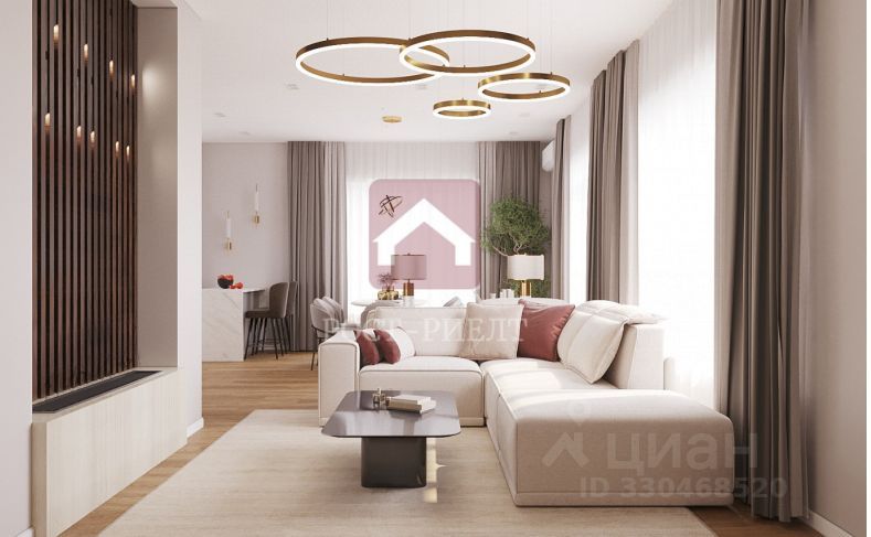 3 этажный, Таунхаус, 260 м², 2 сотки, 3 этажа