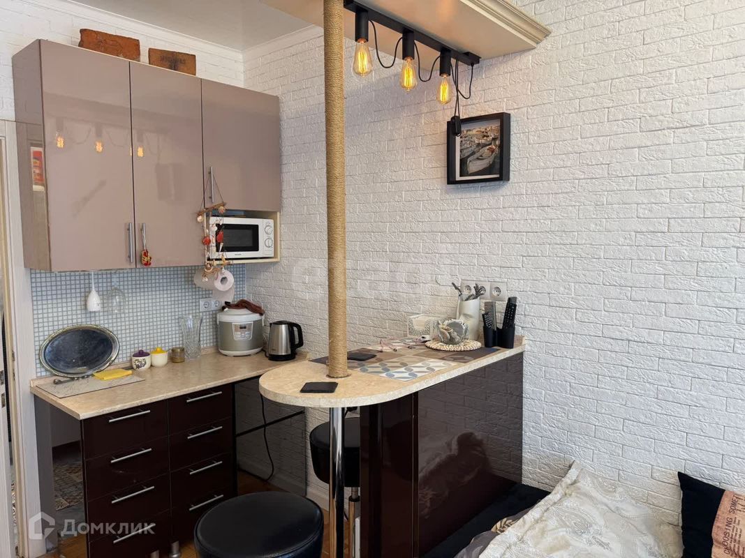 Студия, 17 м², 1/2 этаж