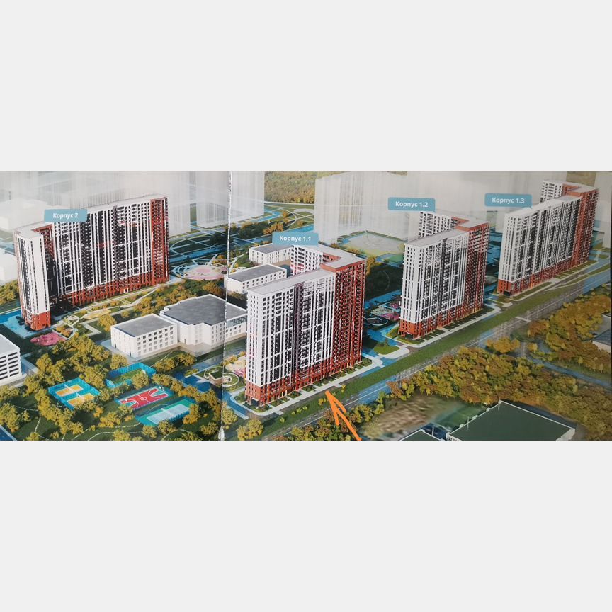 Студия, 25.4 м², 21/24 этаж