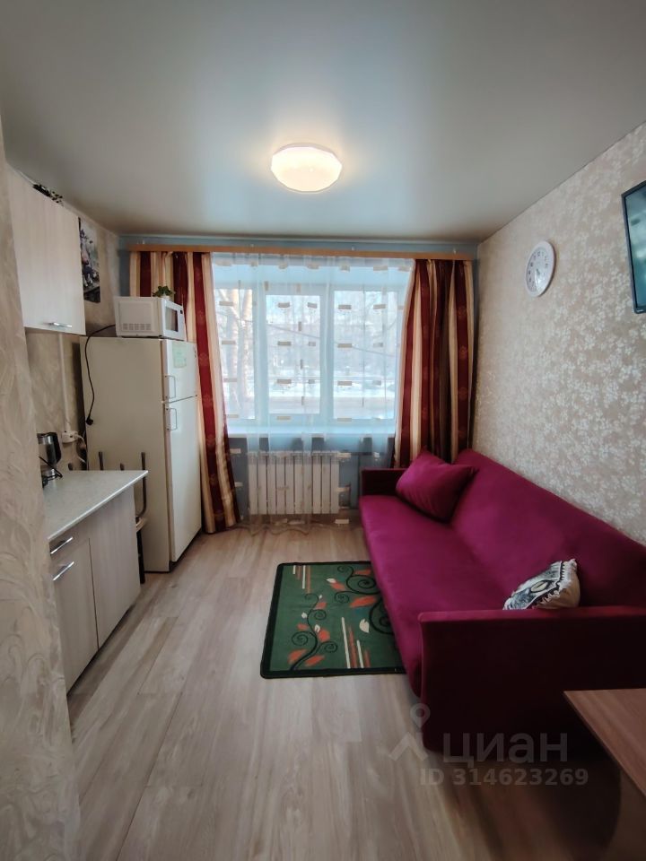 Студия, 16 м², 2/6 этаж
