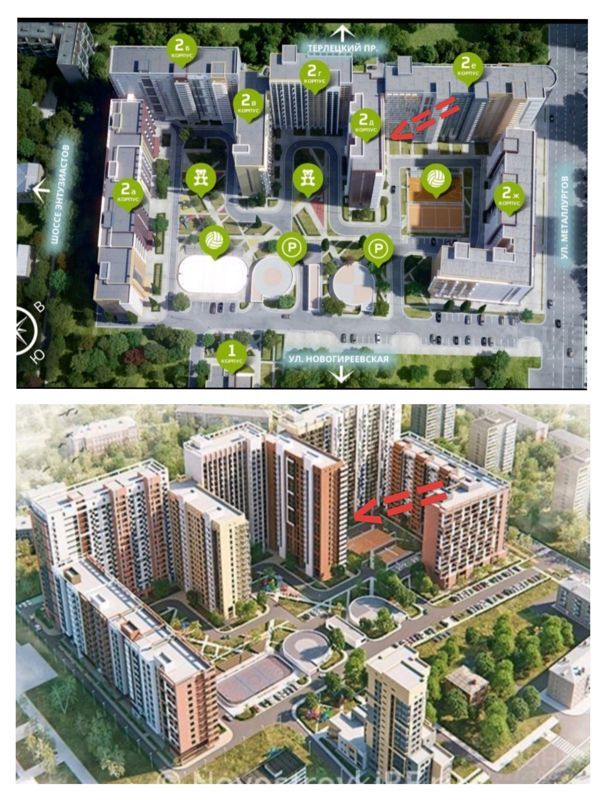 2-комн., 68.9 м², 4/21 этаж
