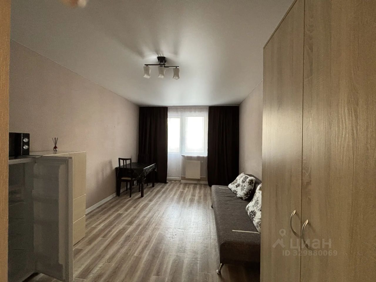 Студия, 28 м², 2/6 этаж