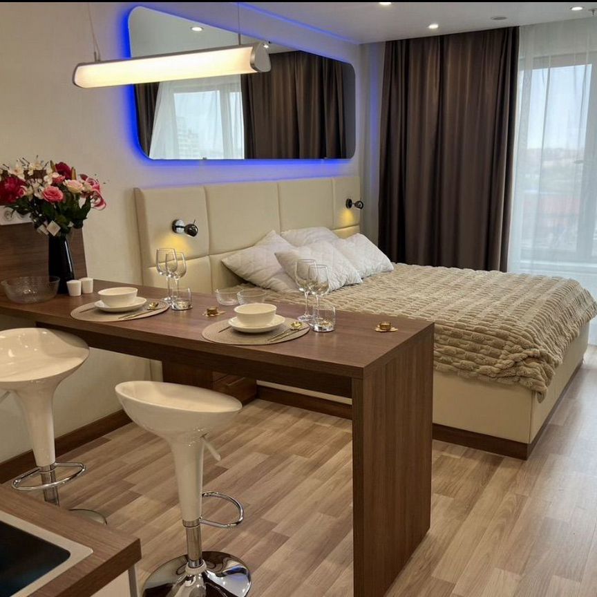 Студия, 27 м², 13/24 этаж