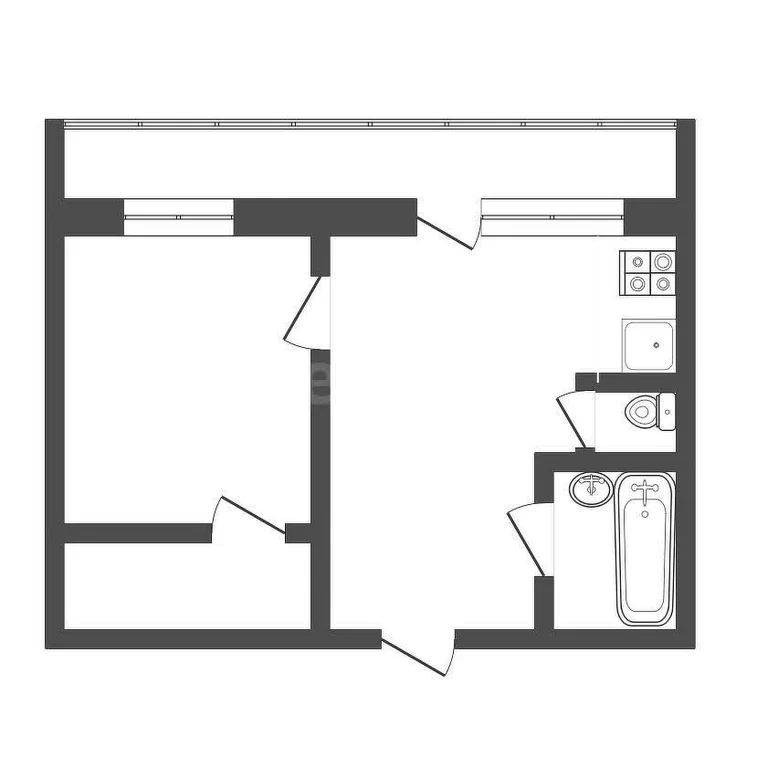 2-комн. квартира, 69 м2, 24/25 этаж