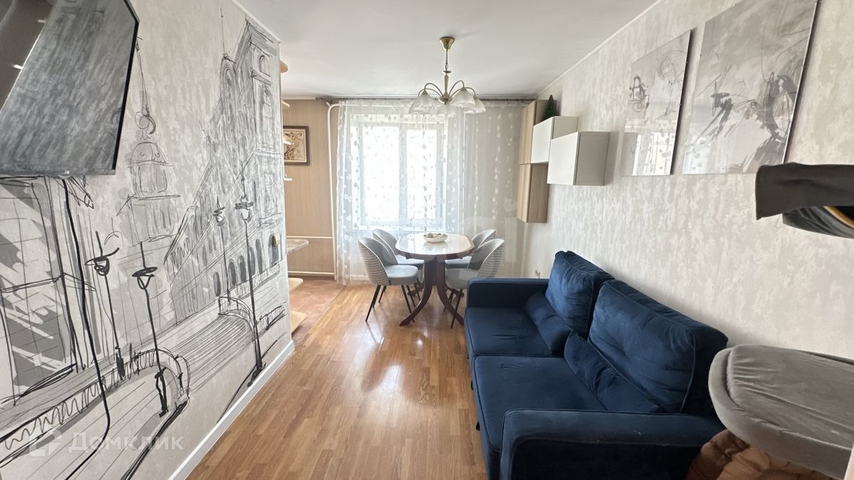 3-комн., 56.6 м², 9/9 этаж