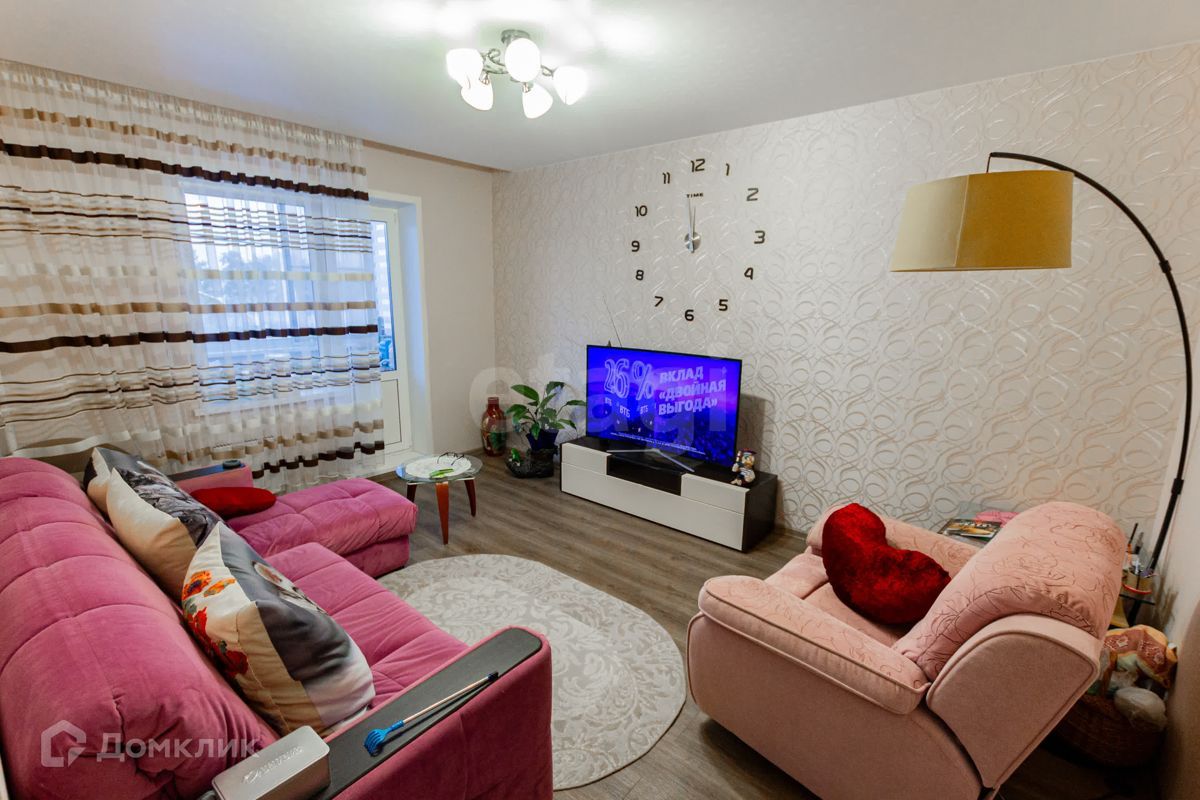 3-комн. квартира, 68.6 м2, 3/5 этаж