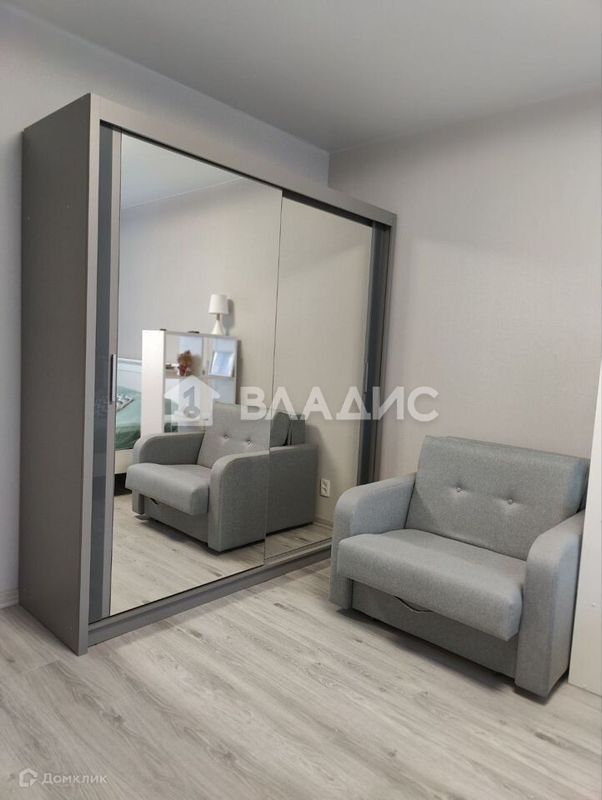 1-комн., Квартира, 43 м², 2/10 этаж