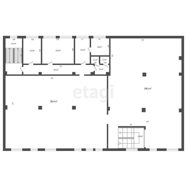 ПСН, 430 м², 2/2 этаж