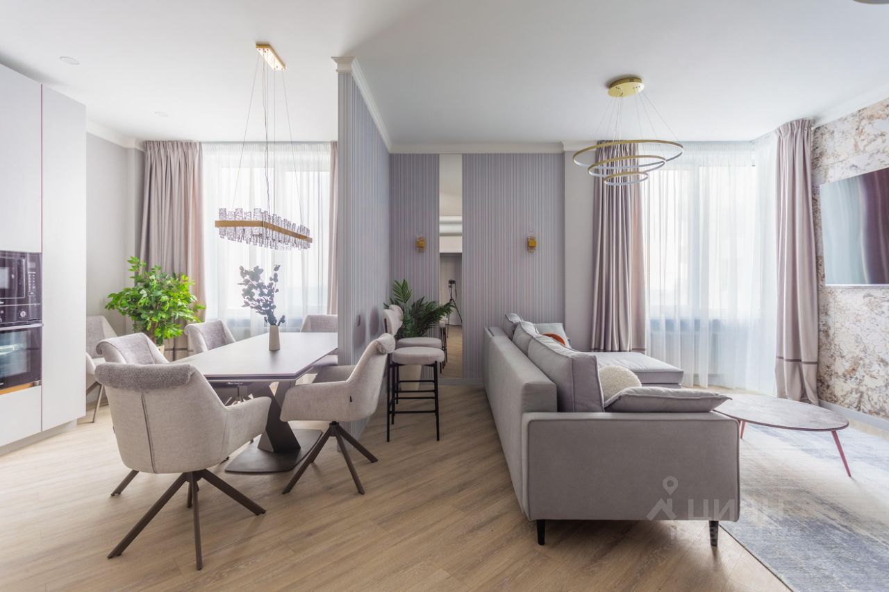 3-комн. квартира, 120 м2, 19/29 этаж