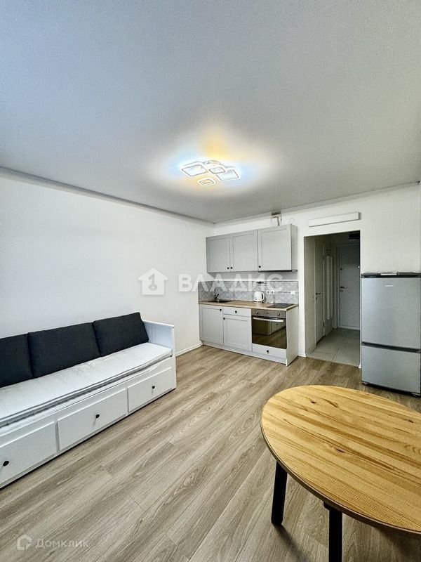 Студия, 21.2 м², 22/24 этаж