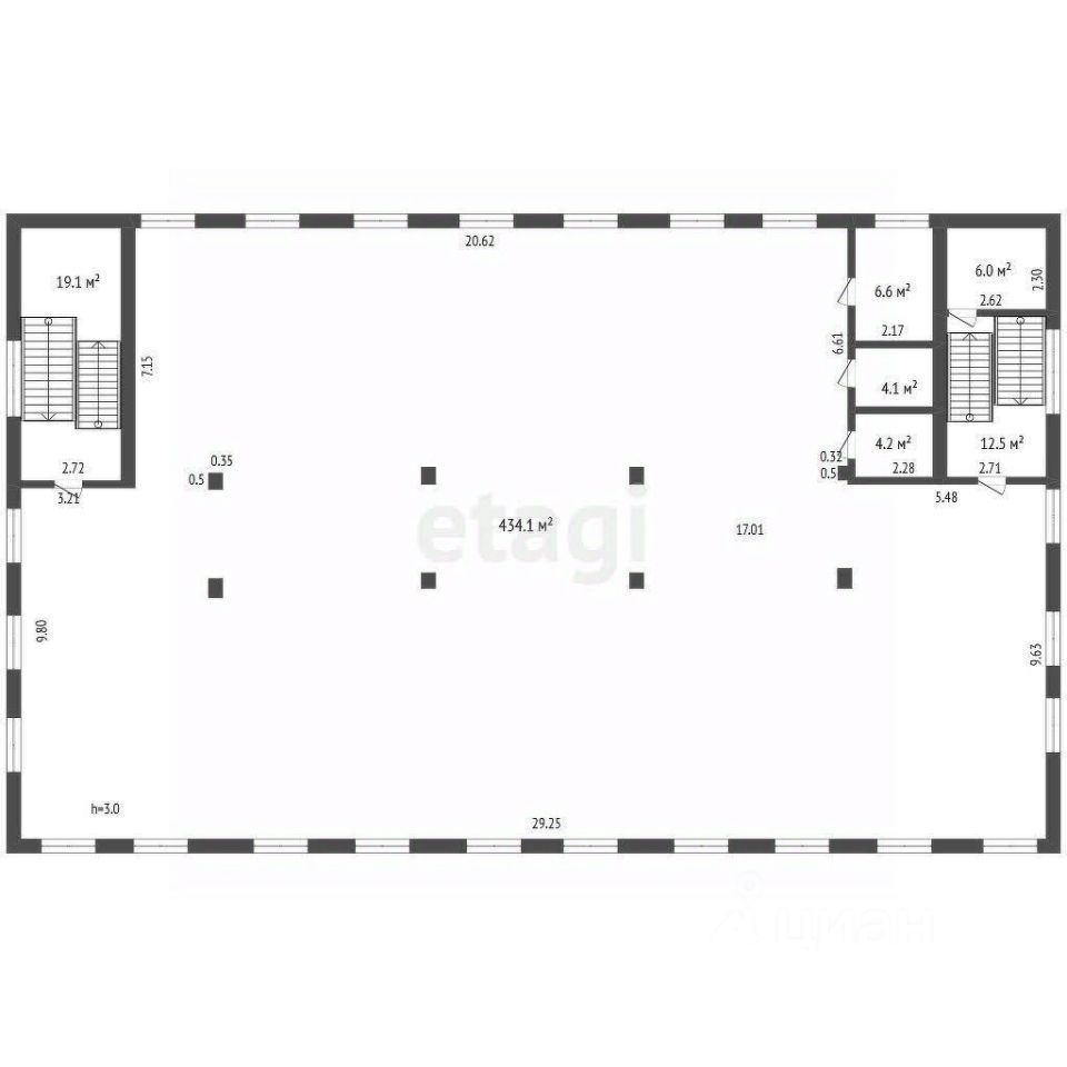 ПСН, 90 м², 2/2 этаж