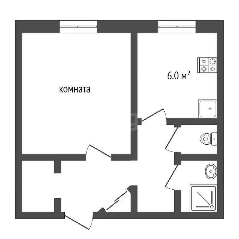1-комн., 37.5 м², 1/5 этаж