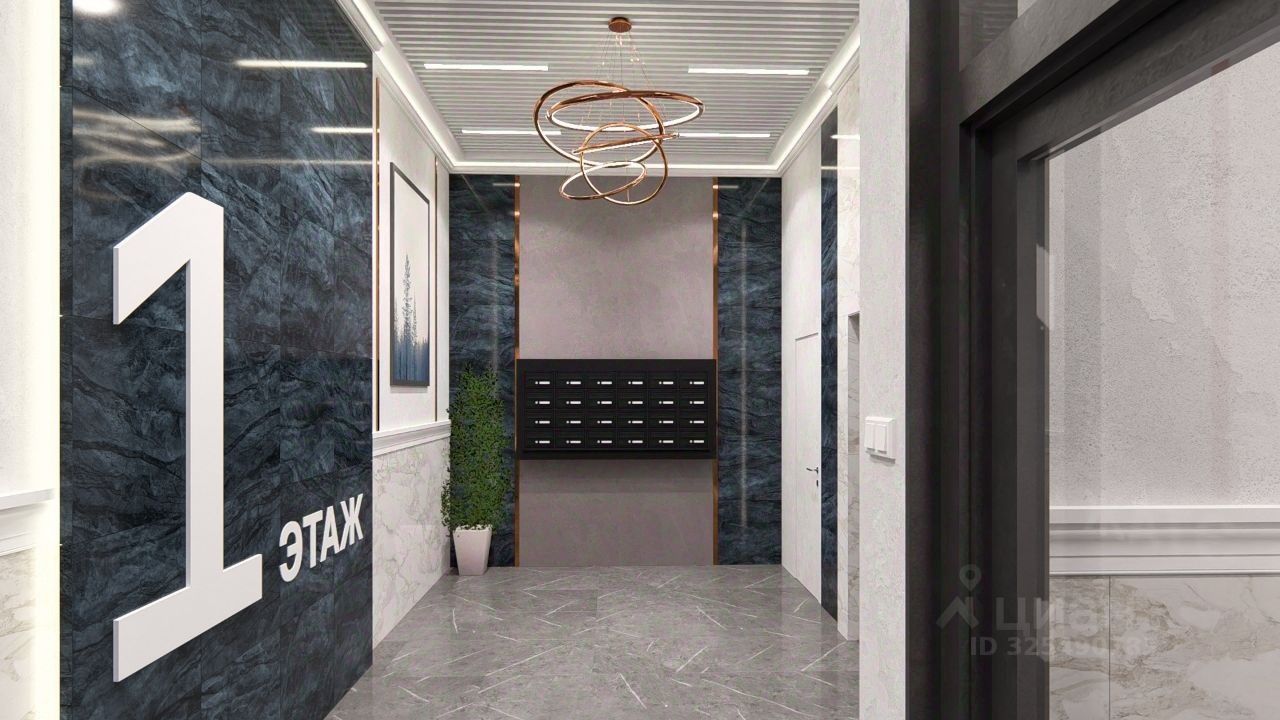 2-комн., Квартира в новостройке, 56.2 м², 7/7 этаж