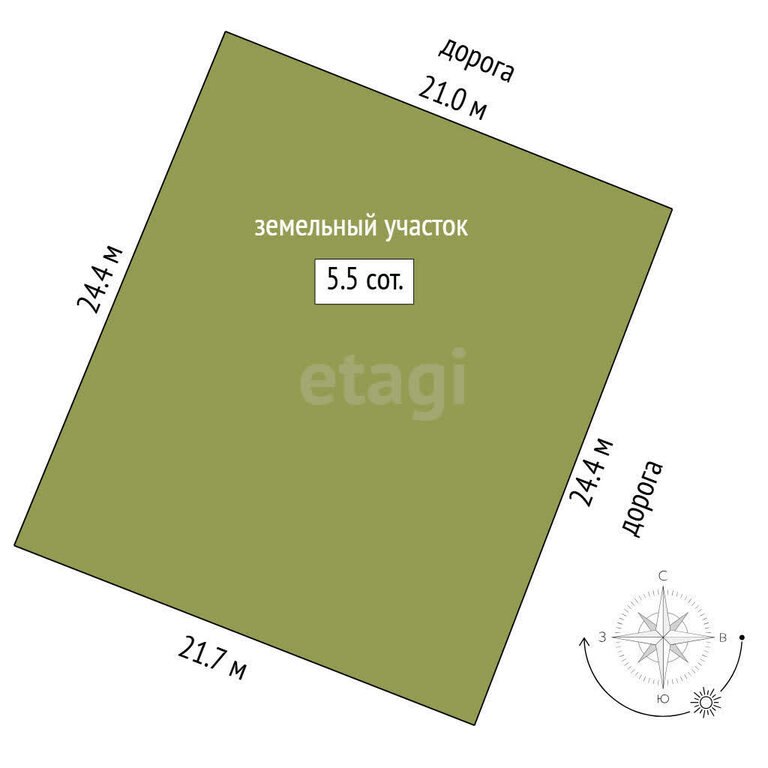 Дом, 15 м², 5.47 соток