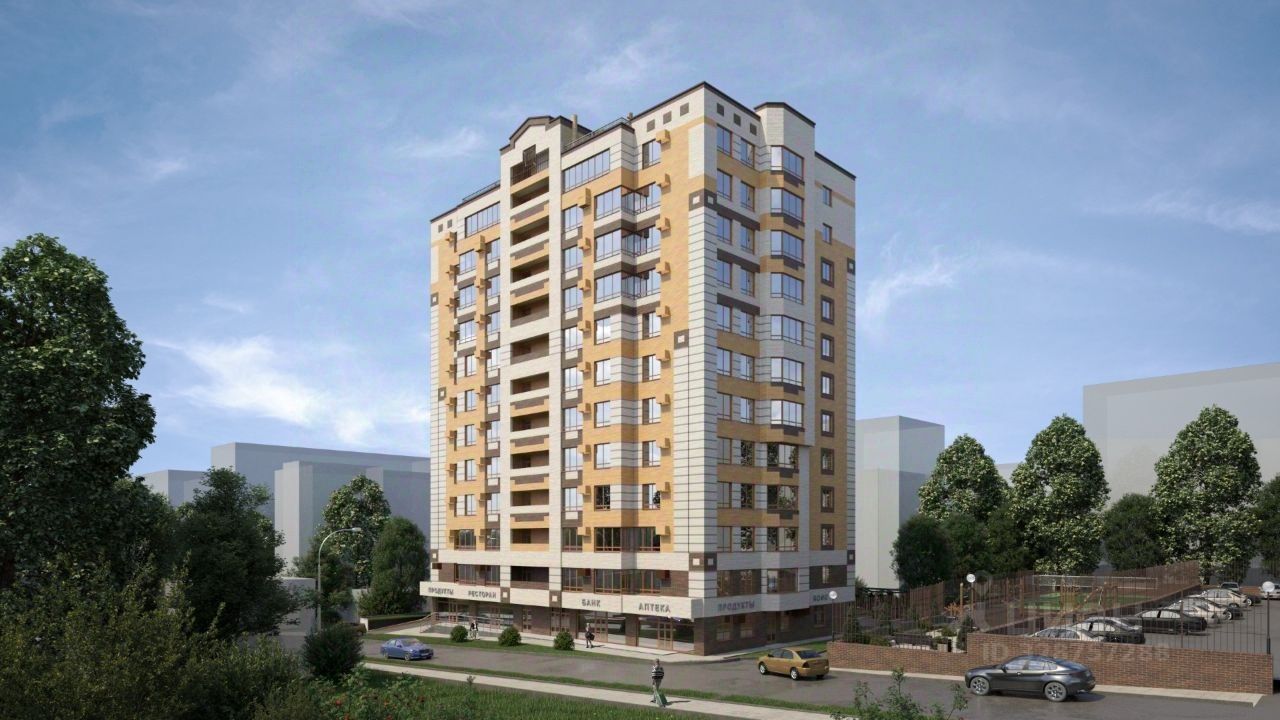 1-комн., 56.2 м², 2/12 этаж