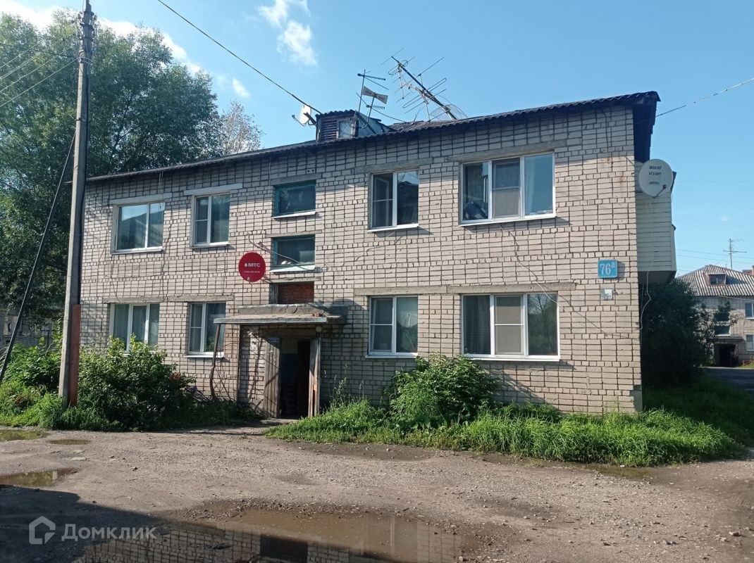 3-комн., 64.6 м², 1/2 этаж