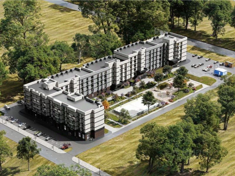 Студия, 27.8 м², 1/5 этаж