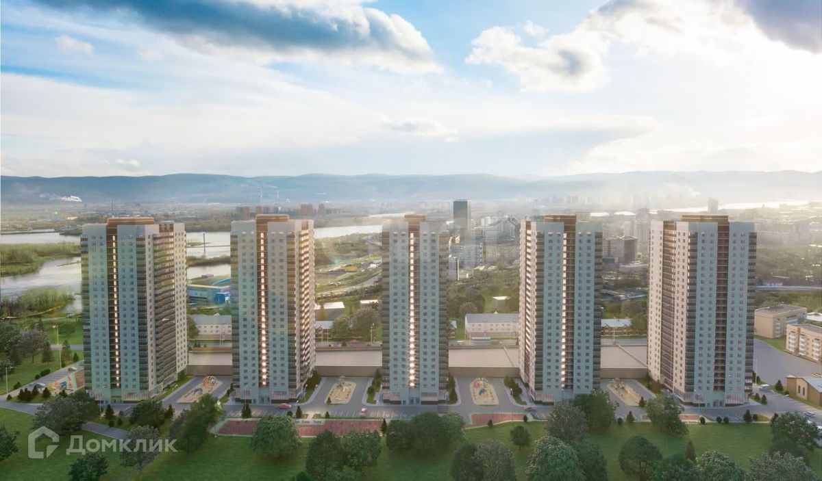 Студия, 30.9 м², 6/25 этаж