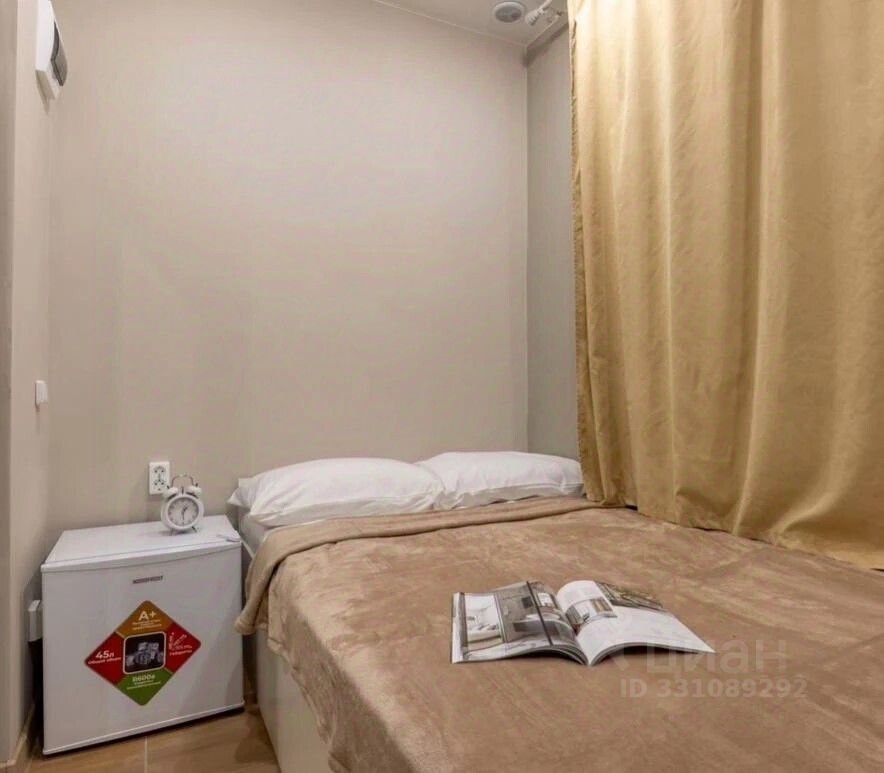 Студия, 10 м², -1/4 этаж