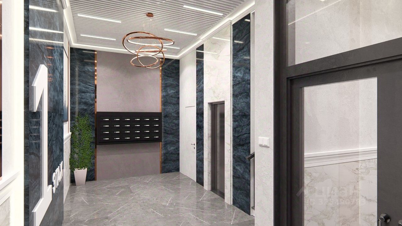2-комн., Квартира в новостройке, 56.2 м², 7/7 этаж